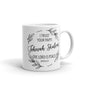 I Trust Your Name | Jehovah Shalom The Lord is Peace | White Glossy Mug
