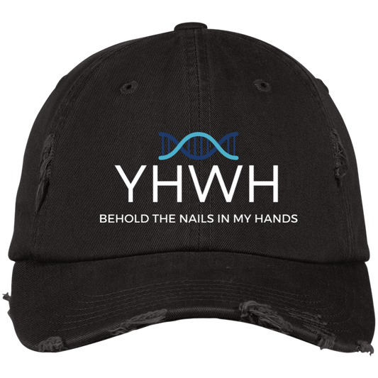 YHWY BEHOLD | Embroidered Distressed Cap