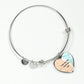 Footprints- It Was Then That I Carried You Bracelet (Engraving Optional)