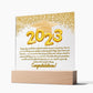 Class of 2023 | Your New Journey | Graduation Plaque (with LED OPTION)