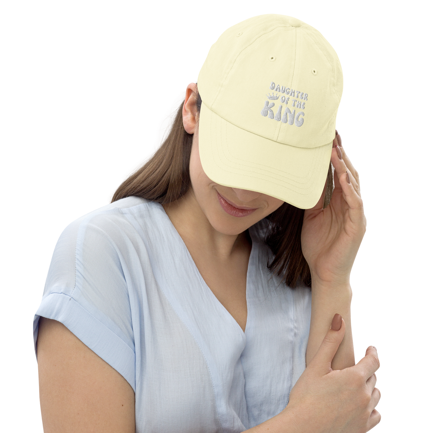 DAUGHTER OF THE KING | Pastel baseball hat