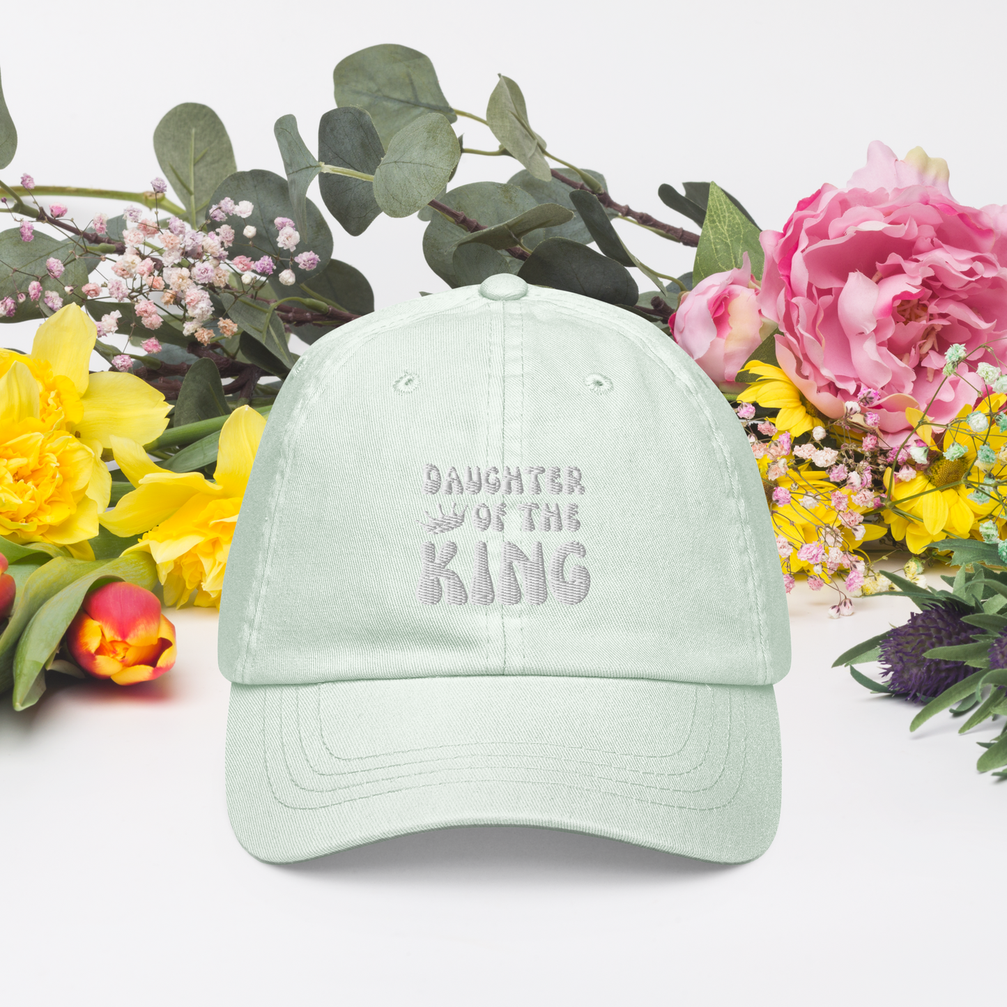 DAUGHTER OF THE KING | Pastel baseball hat