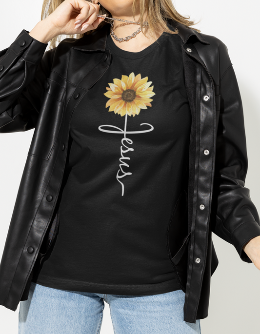 Sunflower Jesus T-Shirt