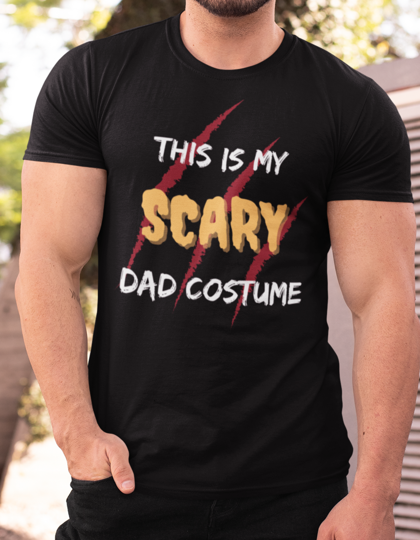 This Is My Scary Dad Costume T-Shirt