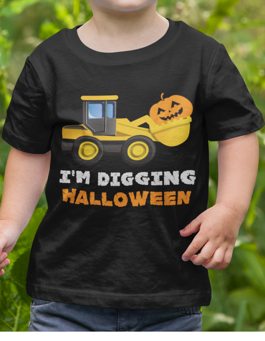 I'm Digging Halloween Toddler T-Shirt