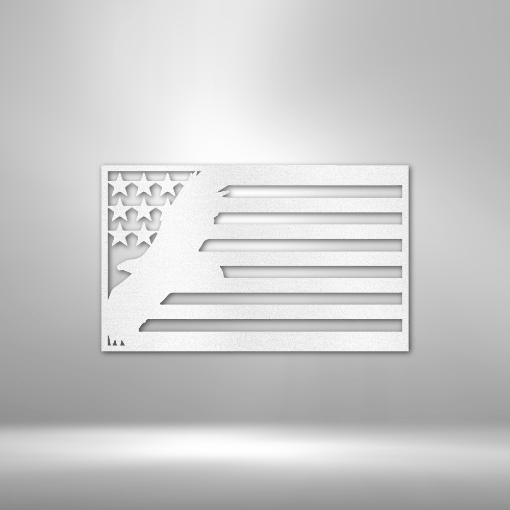 USA Eagle - Steel Sign