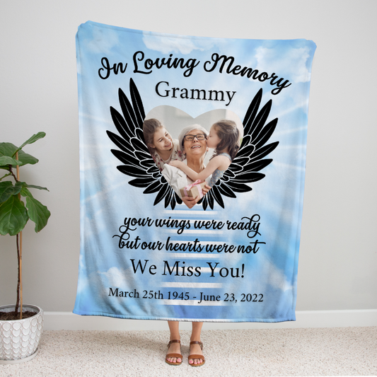 Personalized Photo Memory Blanket