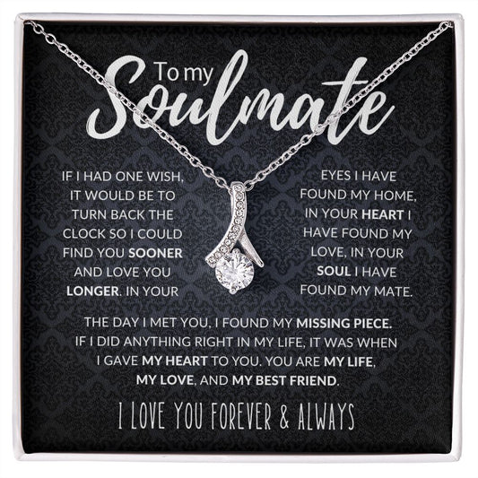 To My Soulmate | My Missing Piece | Alluring Beauty Necklace