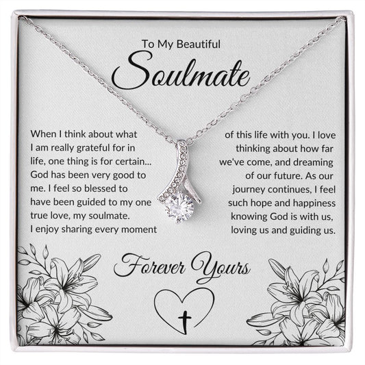 To My Beautiful Soulmate | Blessed to Be with You | Alluring Beauty Necklace