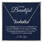To My Beautiful (Name) | Personalized Name Necklace