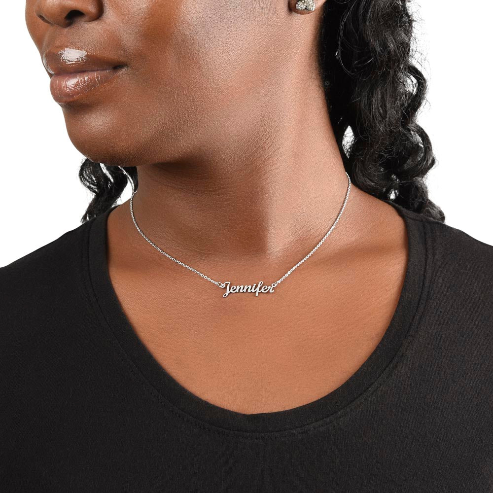 Bonus Daughter | Life Gave Me You | Personalized Name Necklace