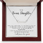 Bonus Daughter | Personalized Name Necklace