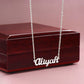 Bonus Daughter | Life Gave Me You | Personalized Name Necklace