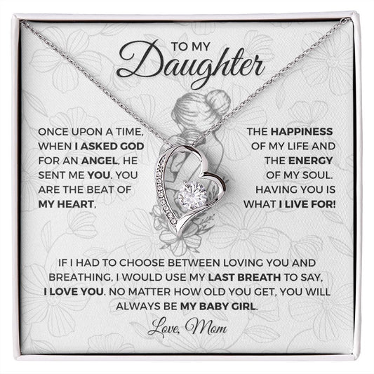 To My Daughter | Once Upon A Time | Forever Love Necklace