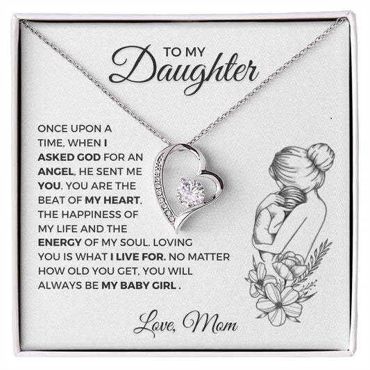To My Daughter | Once Upon A Time | Forever Love Necklace