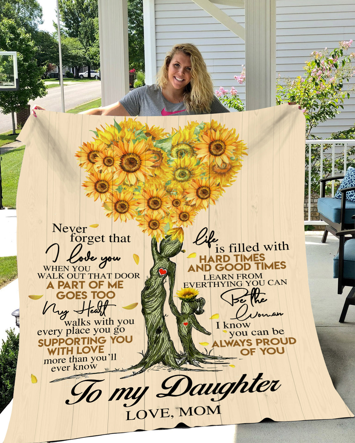 Sunflower discount mom blanket